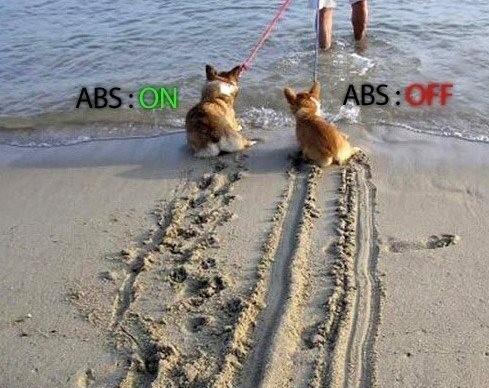 ABS on and off