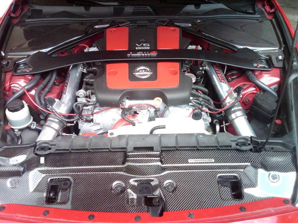 Engine Shot After Mishimoto Hose Kit and Password:JDM Covers (1)