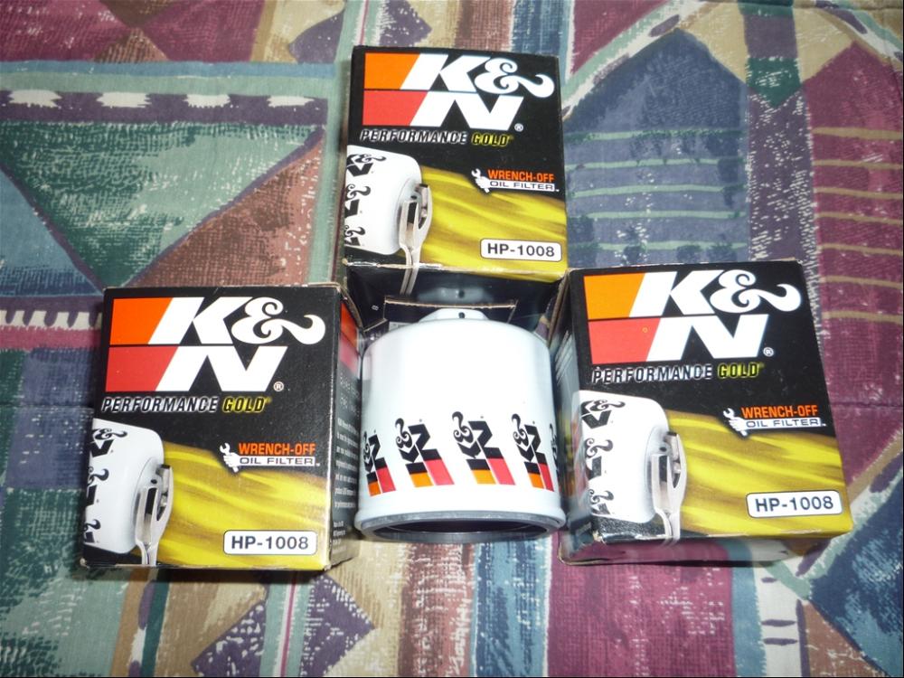 K&N HP-1008 Performance Gold Oil Filter