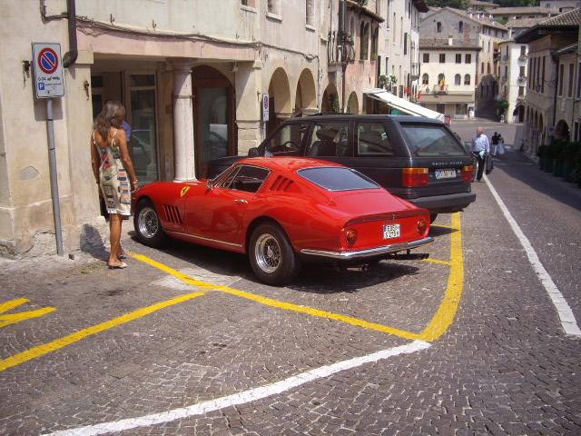 Vintage Ferrari I saw in Italy on vacation