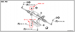 Steering rack to frame attachment