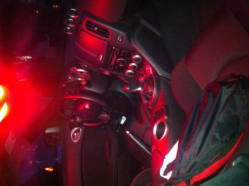 REd Interior LED's