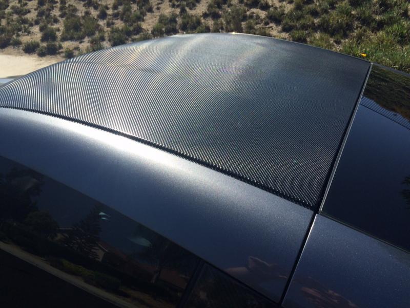 IMG 1347 here's a close up of my roof with the 4D carbon fiber wrap