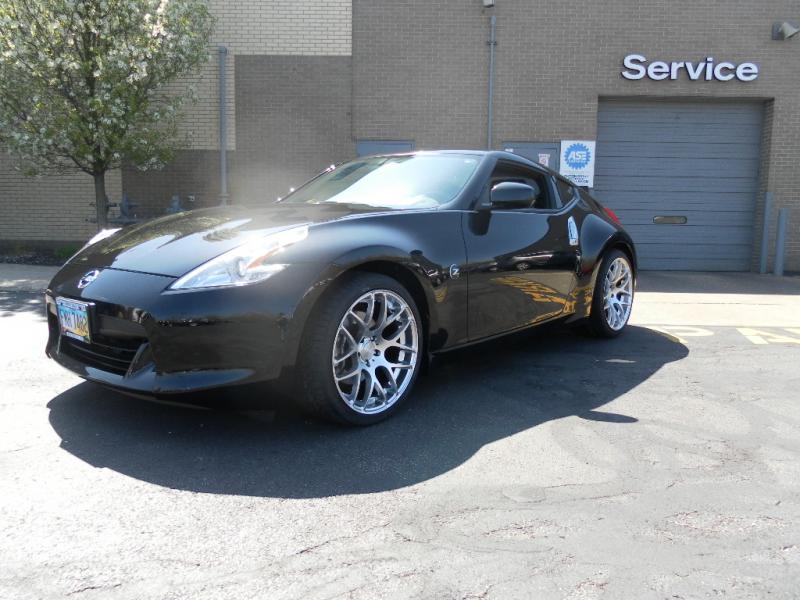 My Z right after having the Hankook/Avant Garde install