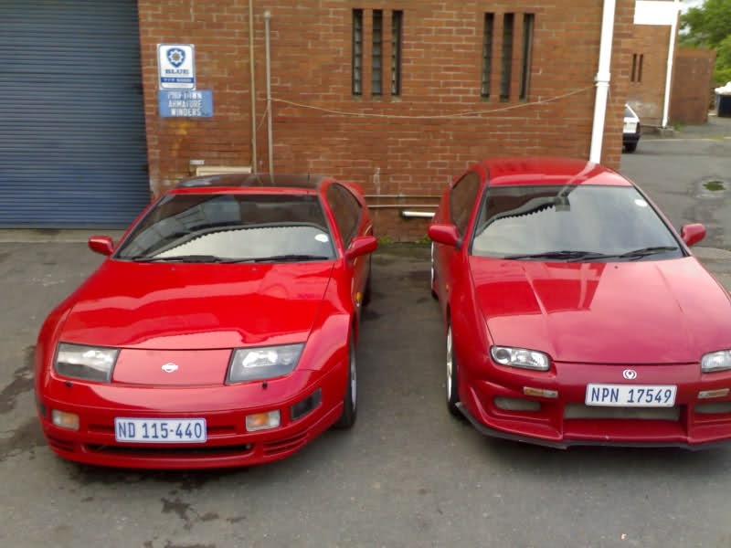 My 300ZX and Astina (323F)