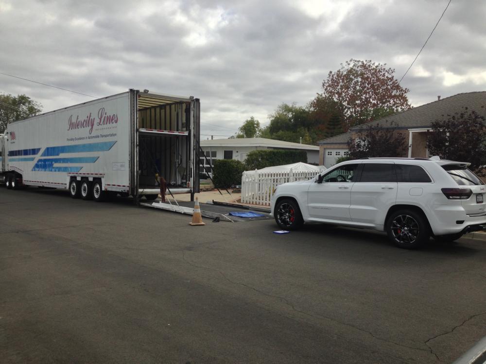 Loading up the SRT first