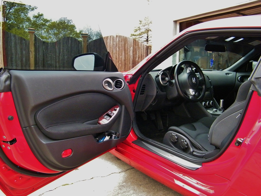 Interior Shot of the Switch Panels again from Carbon Fiber Element