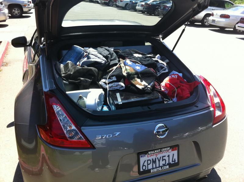 The record for most stuff fit into the z?