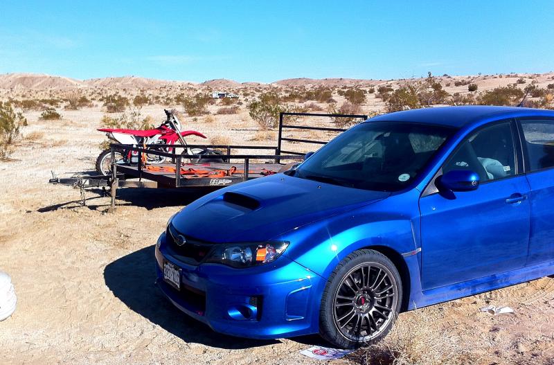 There are a lot of soft sand trails that can act as a rally stage here (Ocotillo Wells) :tup: