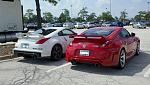 My 370z Nismo vs 350z Nismo back1