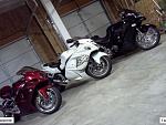 bikes (02 gsxr1000, 11 hayausa, 01 zx12r)