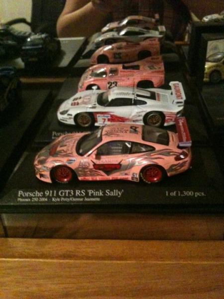 My huge collection of 1:43 pink diecasts lol