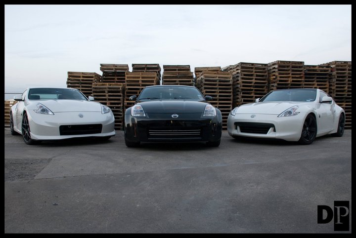 DP photoshoot May 4, 2011
'10 PW Nismo 370Z - Sidz
'03 Black 350Z - Oscar
'11 PW 370Z - Mine :)