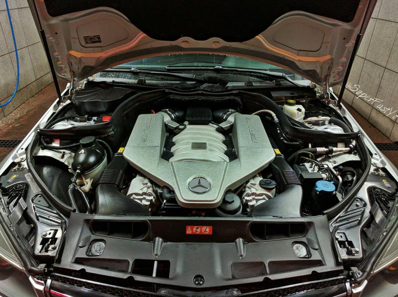 Close up of Engine Bay