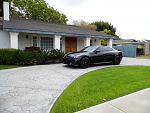 Parked in the driveway sitting pretty