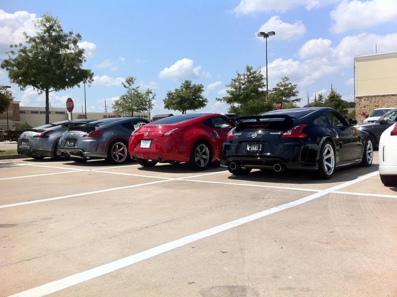 Stock ride height next to all those coilovers u____u