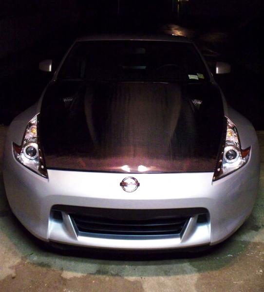 GT-R style CF hood