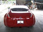 Fairlady Z install spoiler 003