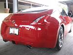 Fairlady Z install spoiler 004