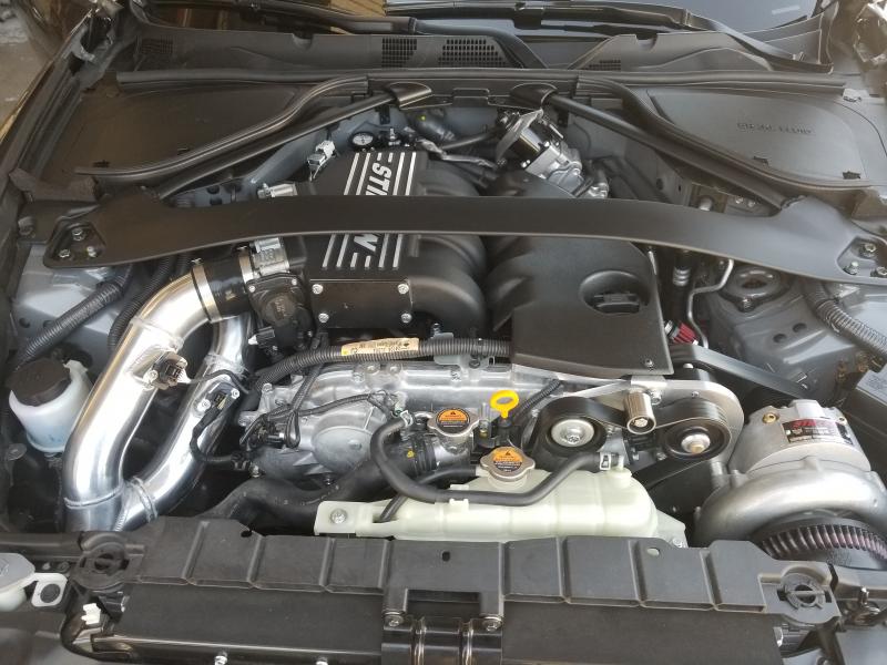 Topgunz (Aaron) Air-to-Air Supercharger install and CJM E85 upgrade done by Specialty Z