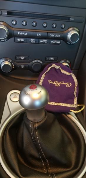 Crown Royal shift cover!