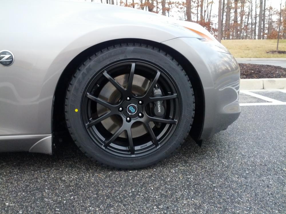 Enkei M52's on Blizzaks LM-60's