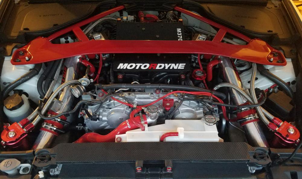 Custom Powder coated Nismo Strut Tower Brace