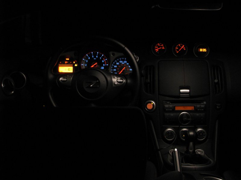 Instrument Panel at Night