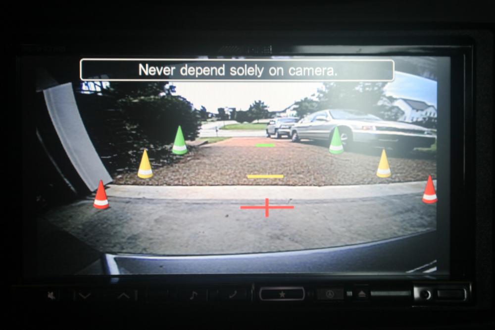 Alpine INE W927HD - Reverse Camera, Distance Markers Calibrated.