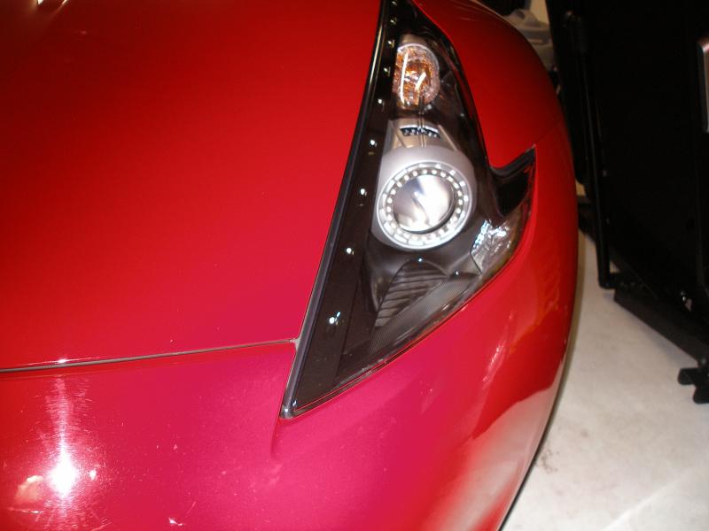 Blacked out LED Headlight