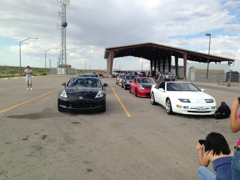 Cruise to Ruidoso.  Had to stop at the Border patrol check point.