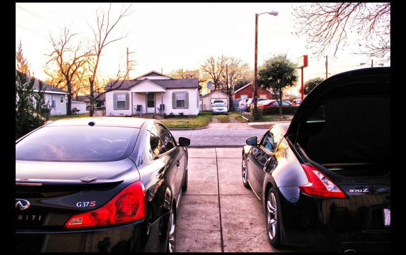 Rays G37s, & my 370z