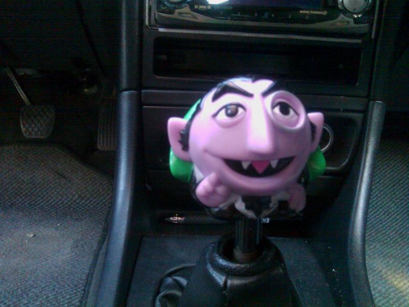 count shift knob