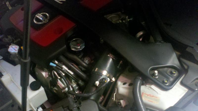 HPS intake tubes installed