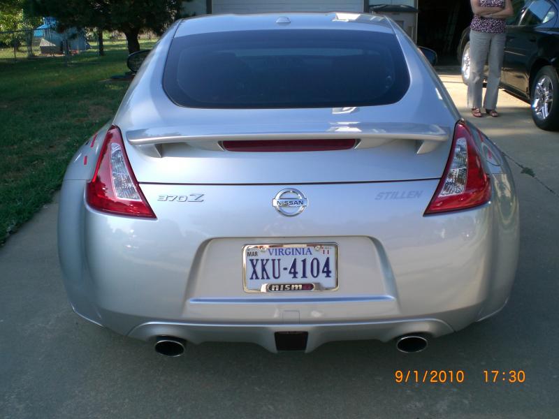 rear with new Stillen decal below trunk lid