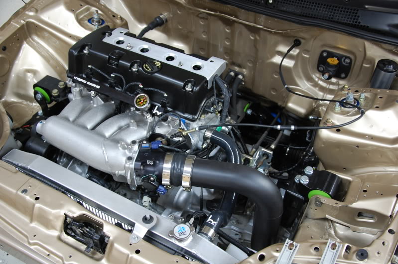 Engine bay, EG, 2011