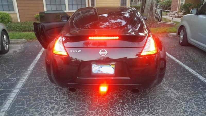 Rear fog reverse/brake light.