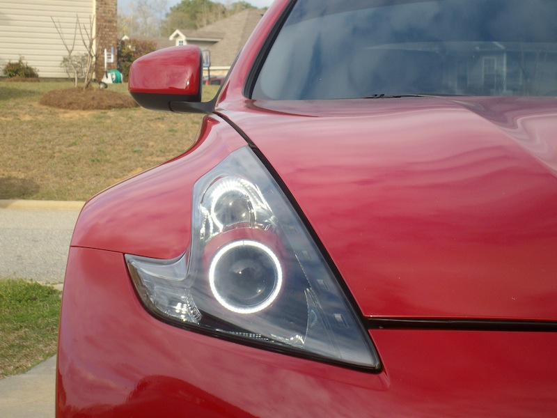 Pictures don't do these headlight justice. These rings are f'n bright. Love it