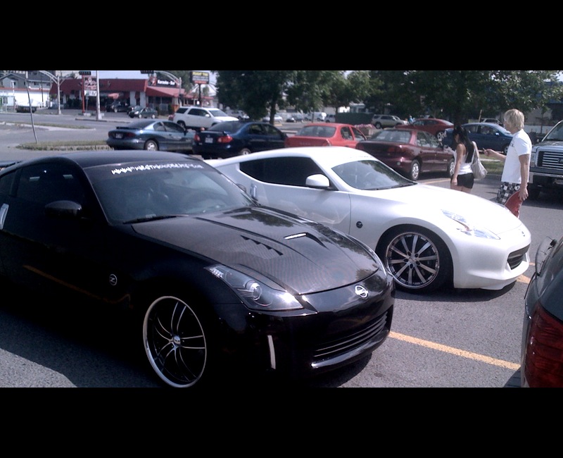 my 350z & 370z... my black beauty is sold