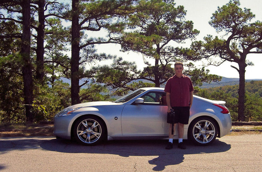 Me and the "Z" on Talimena Scenic hwy