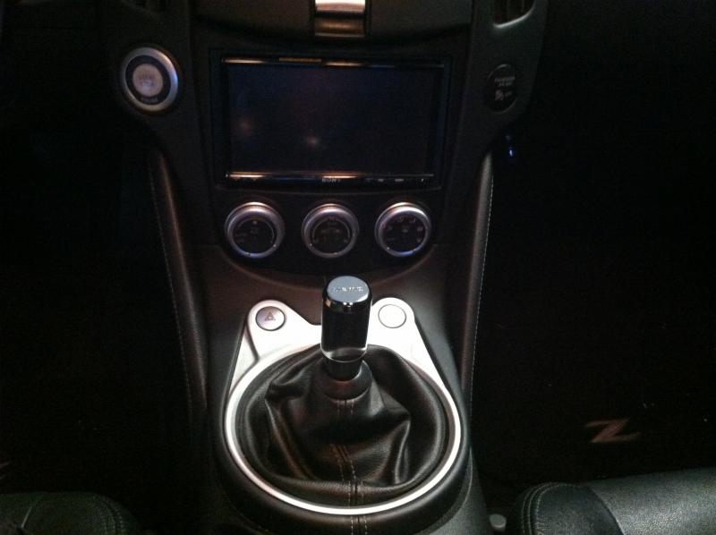 CF Nismo Shift Knob Installed