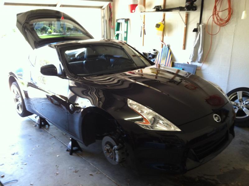 Prepping the Calipers for Paint