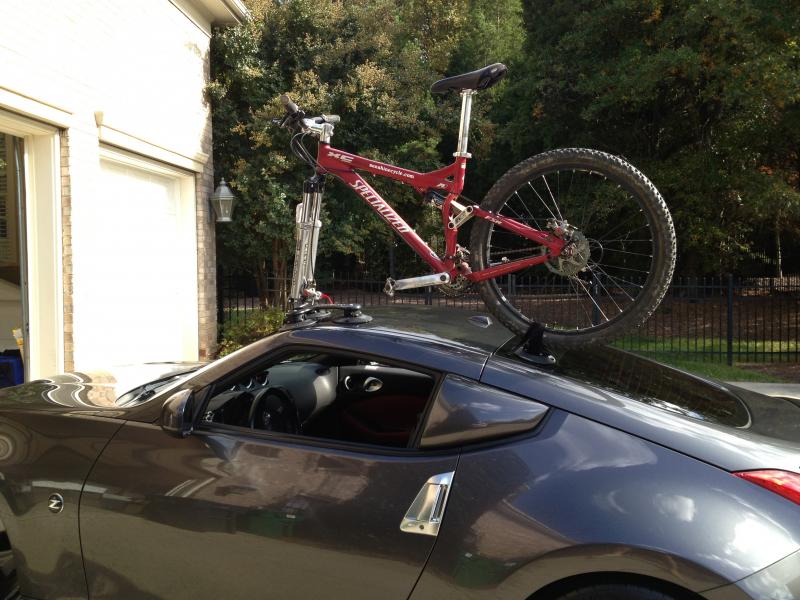 370z bike rack