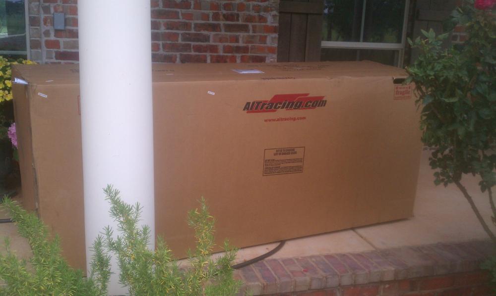 The giant box it came in