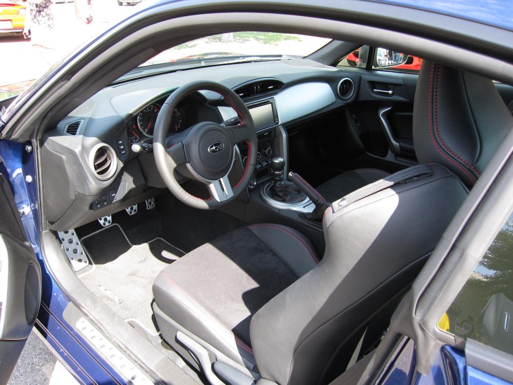 BRZ interior