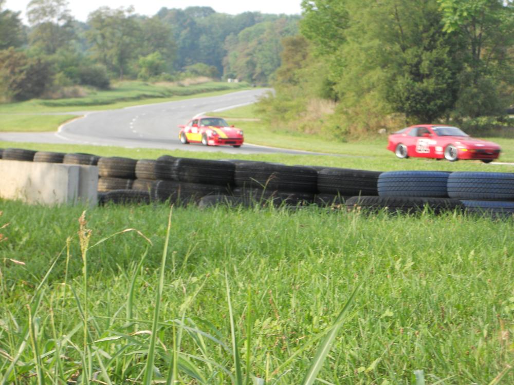 Cars during one of the earlier events.