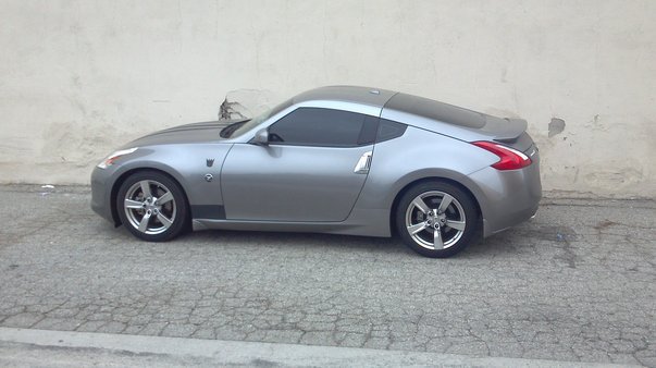 370z side view