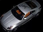 Mr. K Sig on Auto Art 350Z die cast.