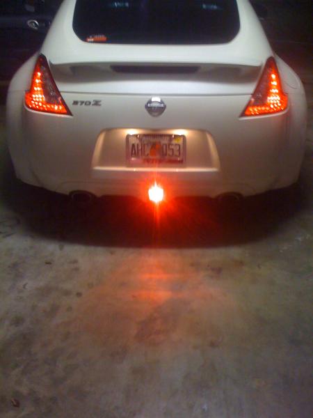 Installed JDM fog light